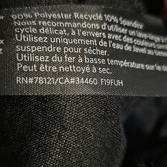 Eileen Fisher Ankle Length Pant in Black Velvet Pull-on Pants 3X $139 - Picture 6 of 6